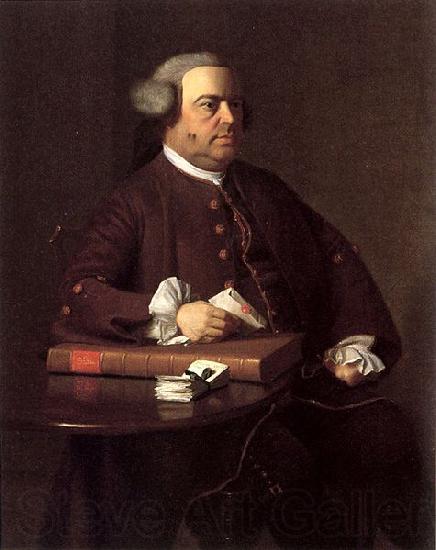 John Singleton Copley Portrait of Nathaniel Allen Spain oil painting art